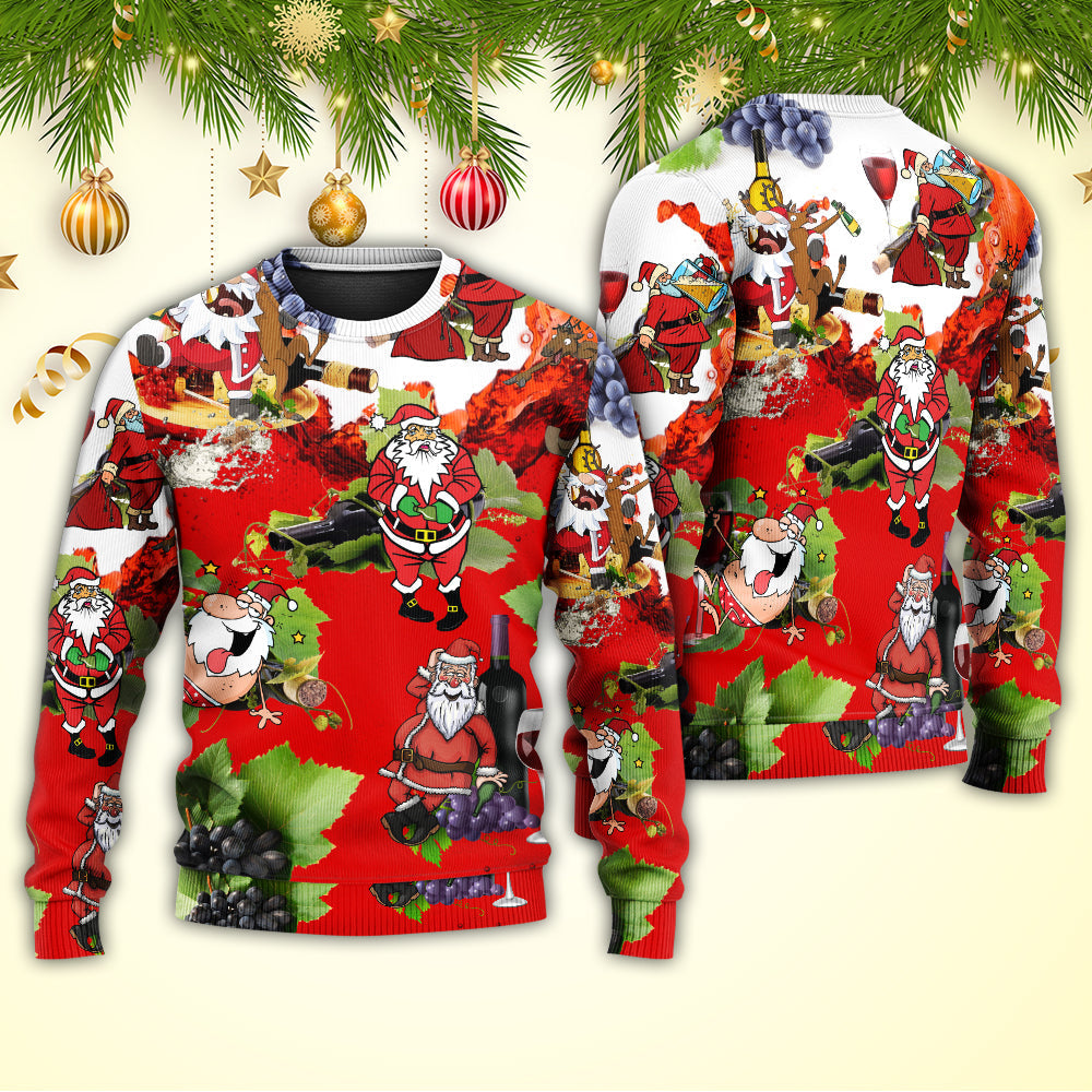 Christmas Santa Holiday Celebration Style – Sweater - Ugly Christmas Sweater