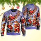 Christmas Santa Funny Art Style – Sweater - Ugly Christmas Sweater