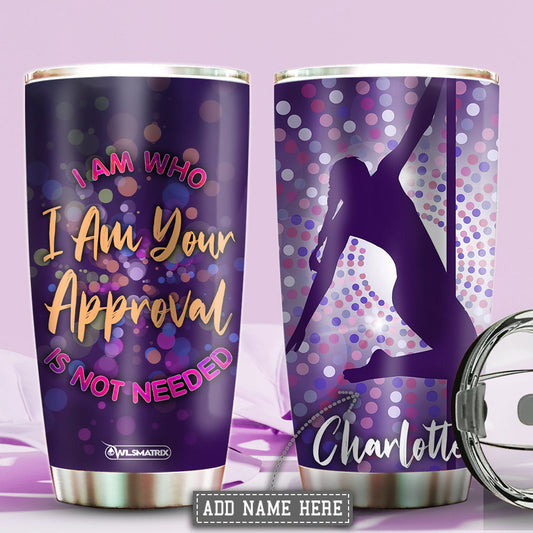 Pole Fitness In My Heart Personalized 20 Oz Tumbler For Cozy Home Office Travel And Outdoor Drink Moments