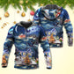 Christmas Family Love Glow Art – 3D Hoodie