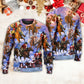 Christmas Santa And Horse Merry Xmas – Sweater - Ugly Christmas Sweater