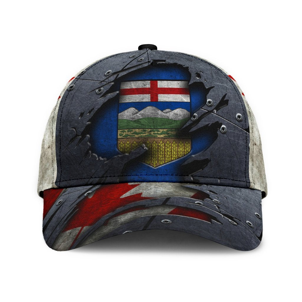 Canadian Alberta All Over Print – Classic Cap