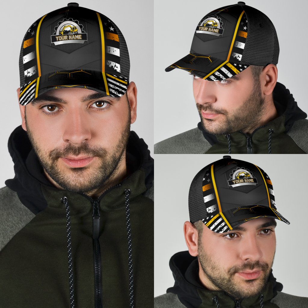 Premium Personalized Excavator Operator – Classic Cap