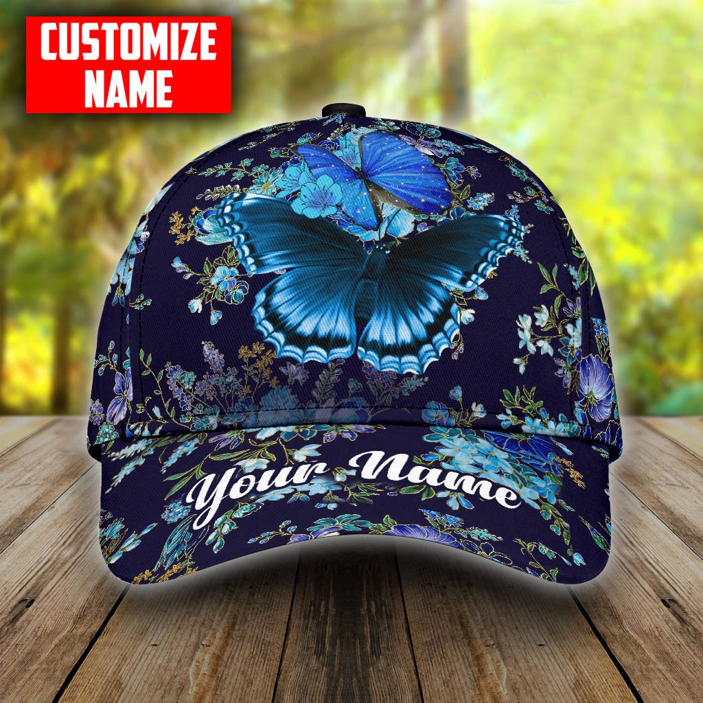 Custom Butterfly All Over Print – Classic Cap