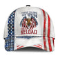 White American Eagle Colors Never Run – Classic Cap