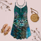 Cats Love Summer Vibes Limited 6 – Women's Summer Sleeveless V-Neck Camisole Dress