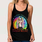 Hippie Bold Humor Free Spirit - Hollow Tank Top