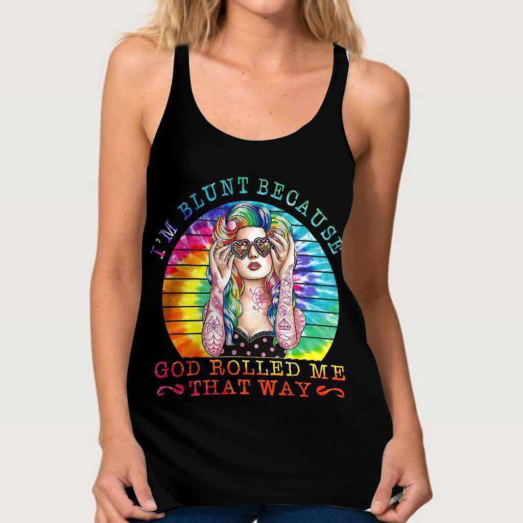 Hippie Bold Humor Free Spirit - Hollow Tank Top