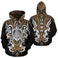 Hawaii Turtle Tribal Gold Armor Art - 3D Hoodie