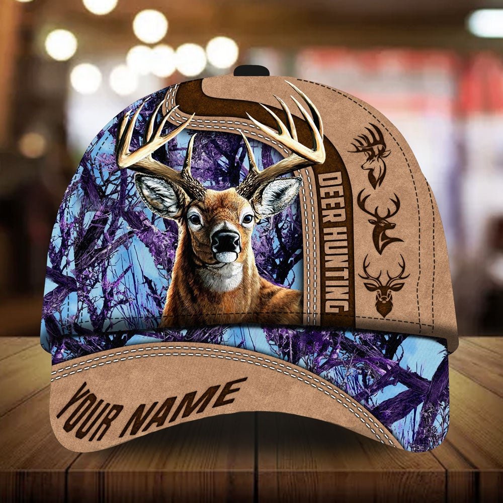 Whitely Deer Hunting Camo Personalized – Classic Cap
