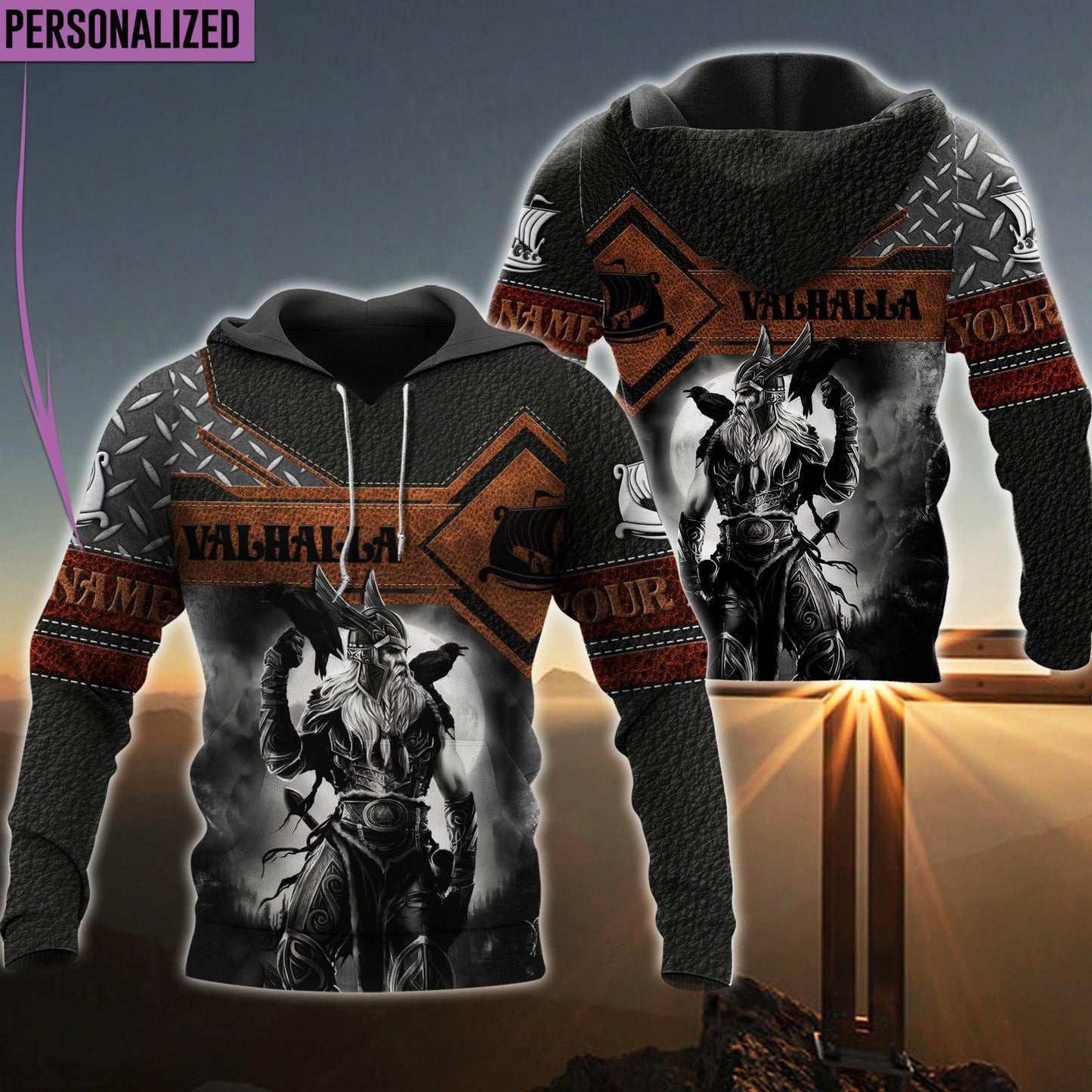 Viking Warrior Valhalla Spirit - 3D Hoodie