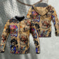 Pirate Skull Treasure Map - 3D Hoodie