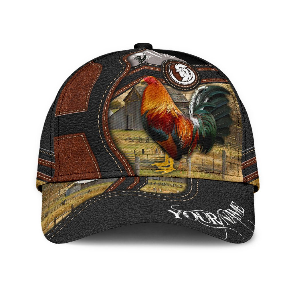 Rooster All Over Print – Classic Cap