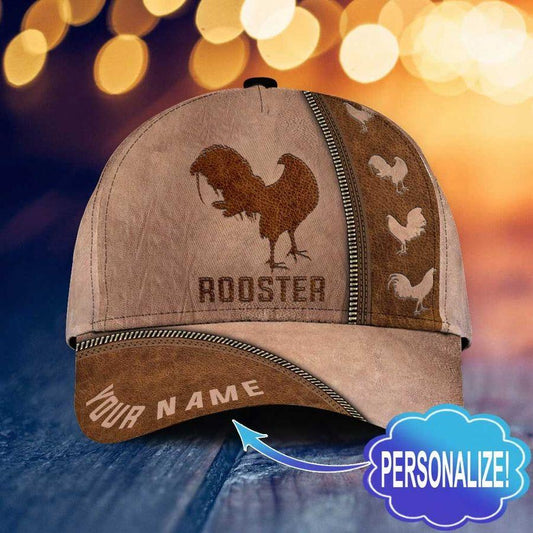 Personalized Rooster Farm Style – Classic Cap