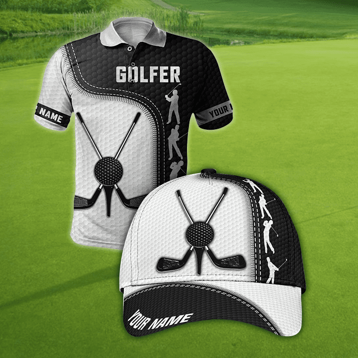 Personalized Golf Lover Combo Polo Cap – Classic Cap