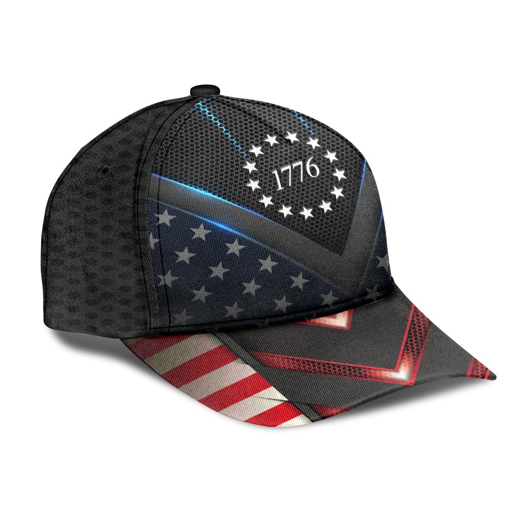 American Patriotic 1776 Independence Style – Classic Cap