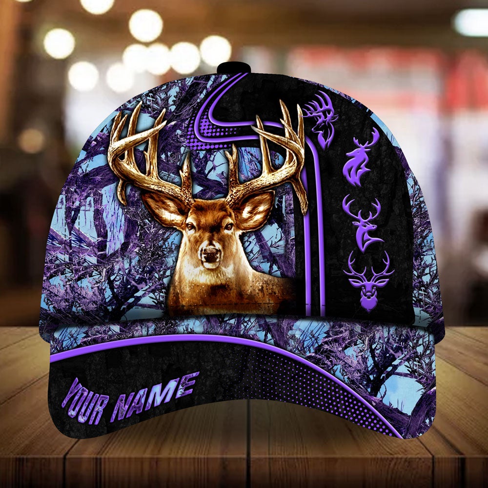 Beautiful Deer Hunting Version 2 Personalized – Classic Cap