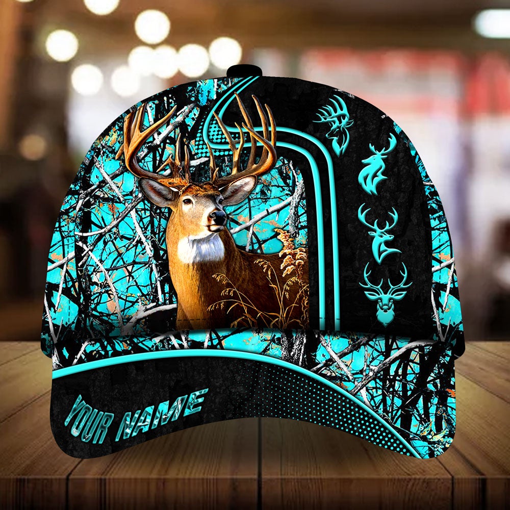 Beautiful Deer Hunting Camo Personalized – Classic Cap