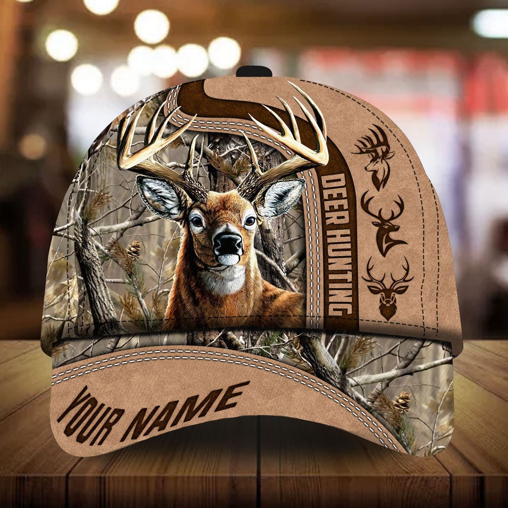 Whitely Deer Hunting Camo Personalized – Classic Cap