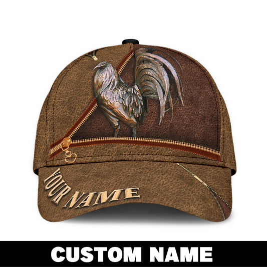 Personalized Rooster All Over Print – Classic Cap