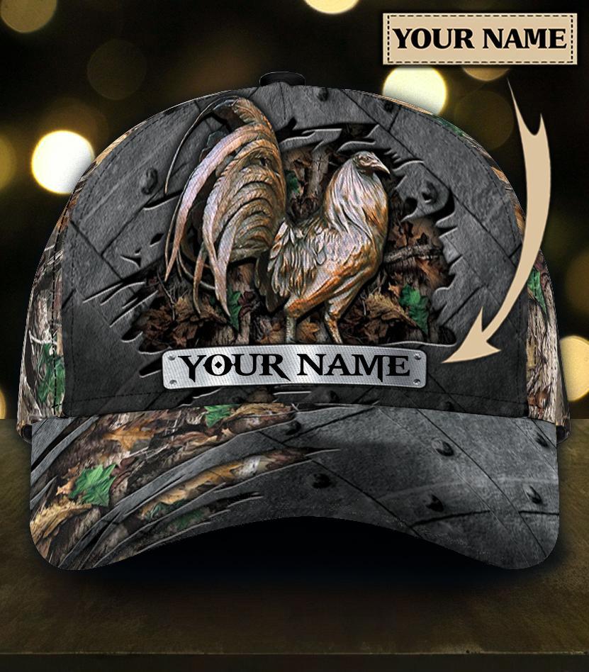 Rooster All Over Print – Classic Cap