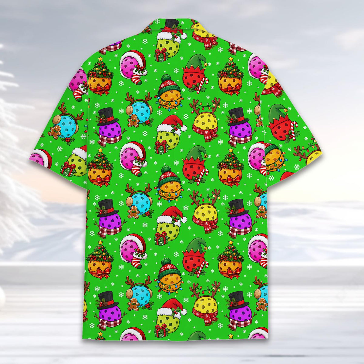 Christmas Pickleball Funny Holiday Ball Festive 2 – Hawaiian Shirt