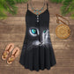 Cats Love Summer Vibes Limited 7 – Women's Summer Sleeveless V-Neck Camisole Dress