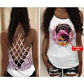 Black Woman Love Peace Personalized – Hollow Tank Top
