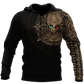 Aztec Mexican Art – 3D Hoodie