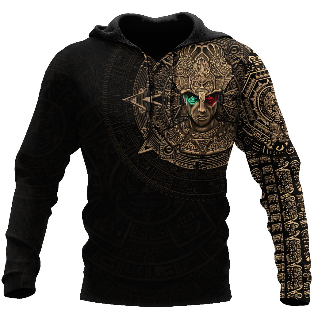 Aztec Mexican Art – 3D Hoodie