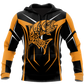 Collection Maori Fishing Hook Orange – 3D Hoodie