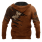 Bull Rider Custom Name Art – 3D Hoodie