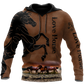 Horse Love 3D Printed Art – 3D Hoodie