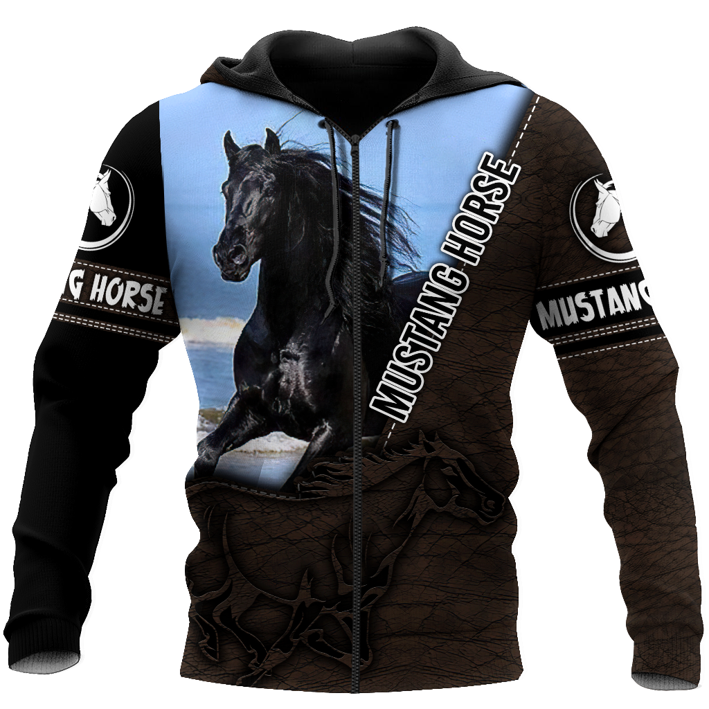 Horse Love 3D Printed Art – 3D Hoodie