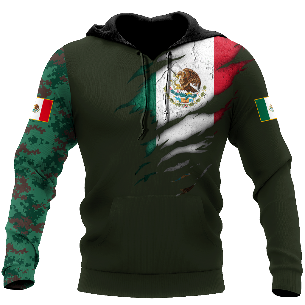 Mexican Heritage Art - 3D Hoodie