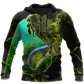 Collection Bass Fishing Underwater Yin Yang Camo – 3D Hoodie