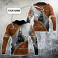 Customize Name Silent Warrior Firefighter – 3D Hoodie