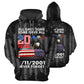 American Never Forget Patriotic Art – 3D Hoodie