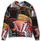 Accordion Gentleman Music Quote Style – Sweater - Ugly Christmas Sweater