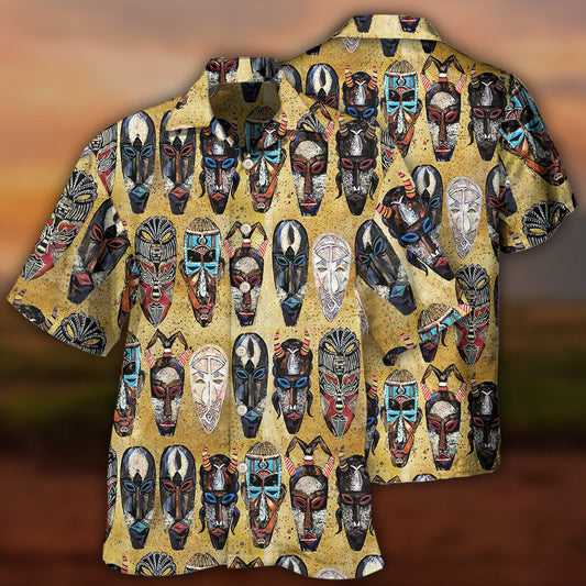 Africa mark - Hawaiian shirt - HAWS01LIN010422
