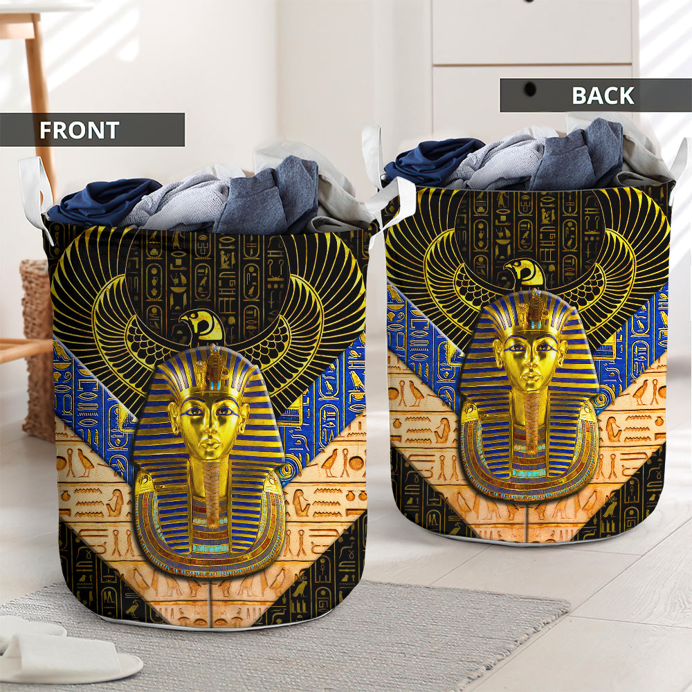 Agent ramses the spirit egypt - Laundry basket - LAUB06TNH250222-Owls Matrix