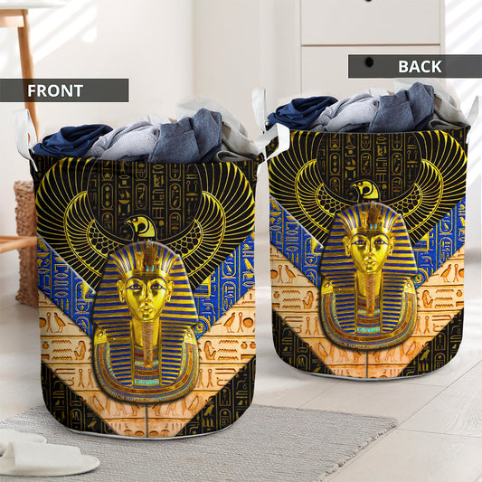 Agent ramses the spirit egypt - Laundry basket - LAUB06TNH250222-Owls Matrix