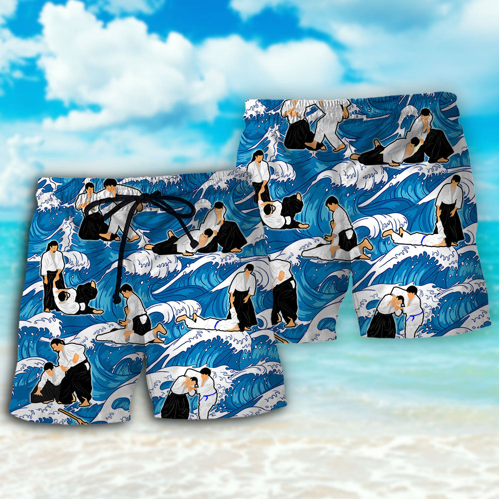 Aikido Strength Discipline Martial – Beach Short