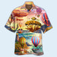 Steampunk Hot Air Balloon Travel – Hawaiian Shirt