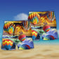 Balloon Love Life Colorful Style – Beach Short