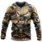 The Sky Is Calling Aviation Vintage - 3D Hoodie