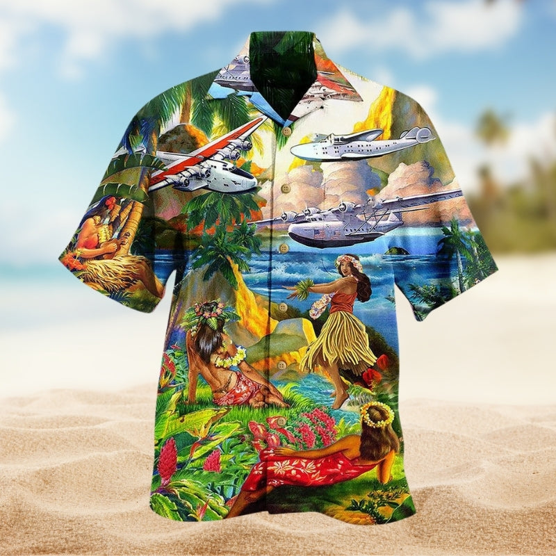 Airplane Love Hawaii Forever Limited Edition – Hawaiian Shirt