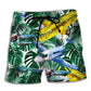 Airplane Dream Wish – Beach Short