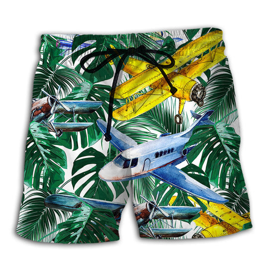 Airplane Dream Wish – Beach Short
