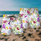 I Like Math Floral Creative – Beach Short